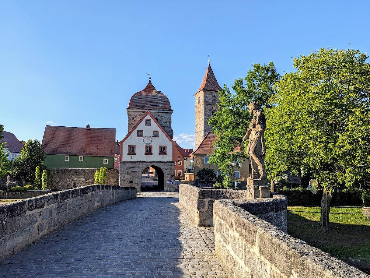 Ganze Wohnung, Ferienhaus zur Altmühl - Ferienwohnung I mit 2 Schlafzimmern in Ornbau, Fränkisches Seenland