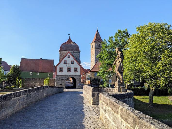 Ferienwohnung für 4 Personen, mit Balkon/Terrasse und Garten in Fränkisches Seenland - 4