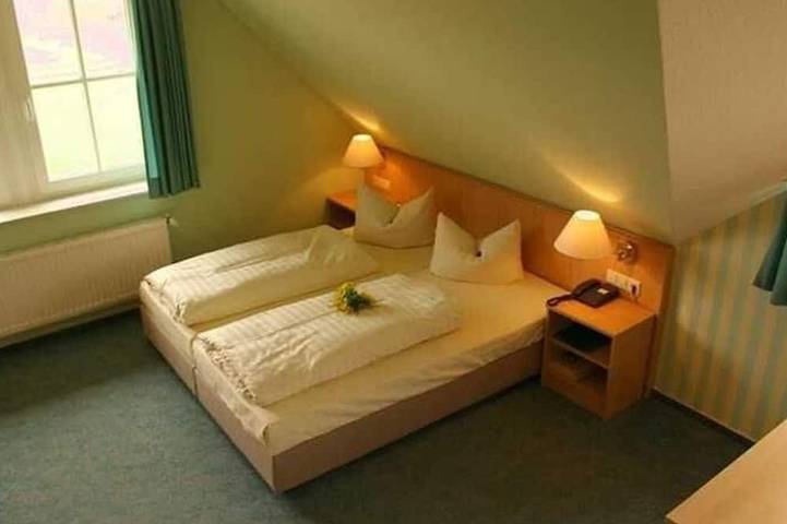 Ferienhaus für 3 Personen, mit Pool in Ludorf