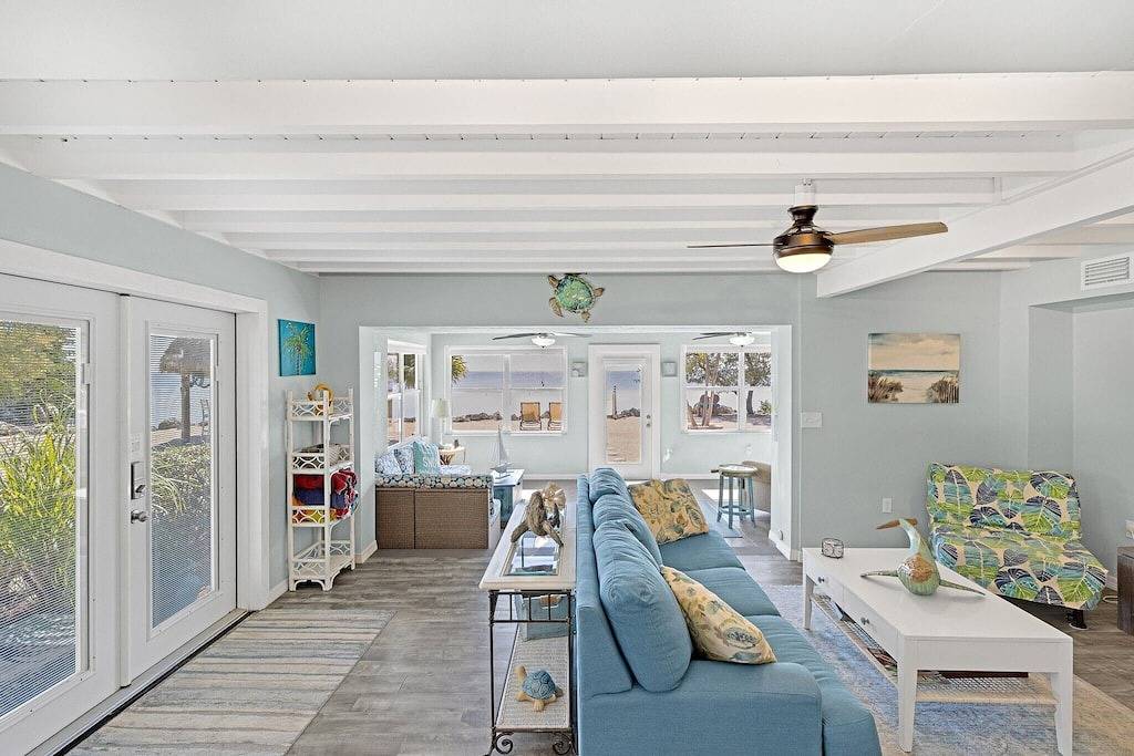 Private Oceanfront 3 Schlafzimmer Conch Haus in Marathon, Monroe County