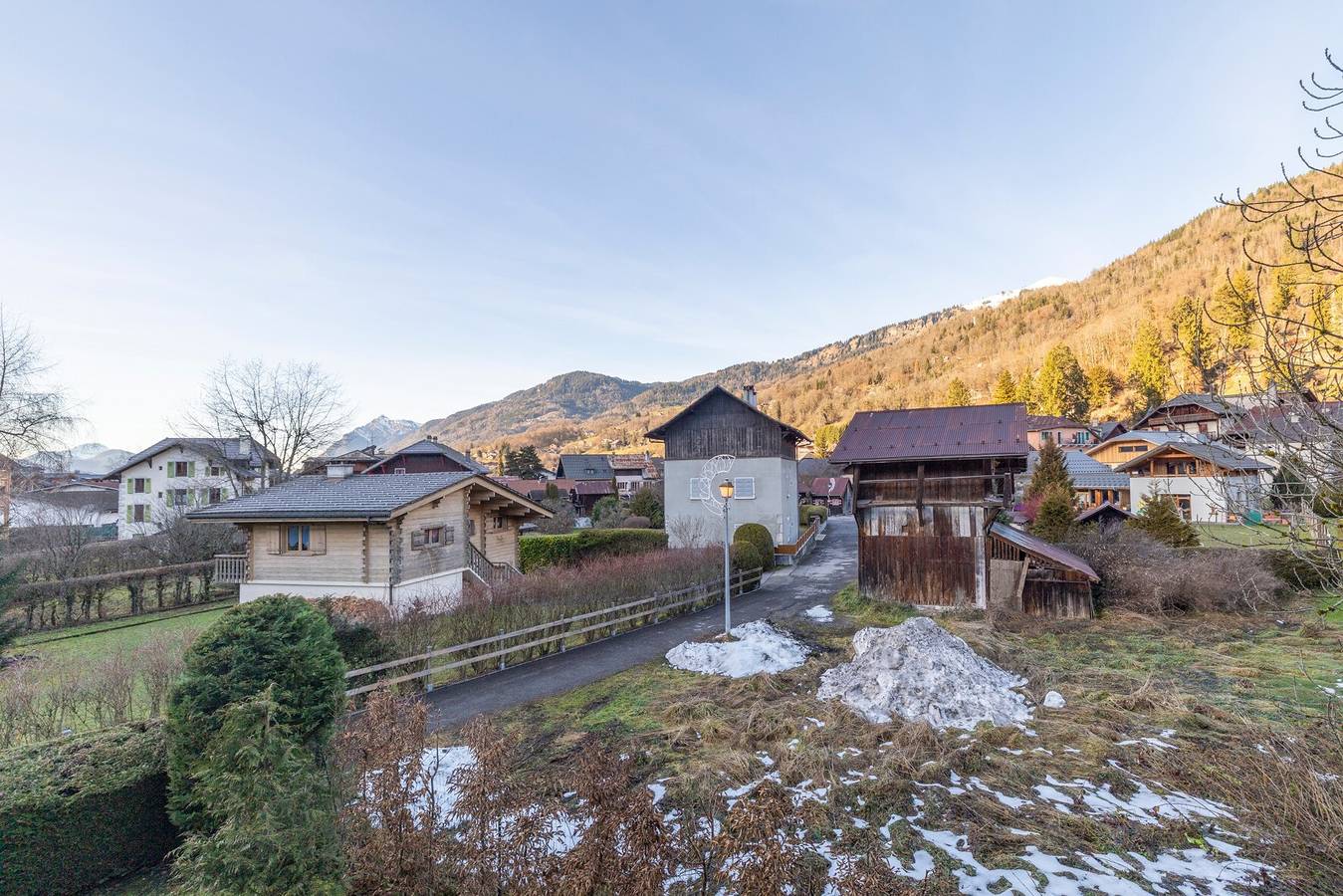 Ganze Wohnung, Appartement „Cosy Centre Samoëns“ mit Bergblick, Balkon und Nähe zu den Pisten in Samoëns, Region Bonneville