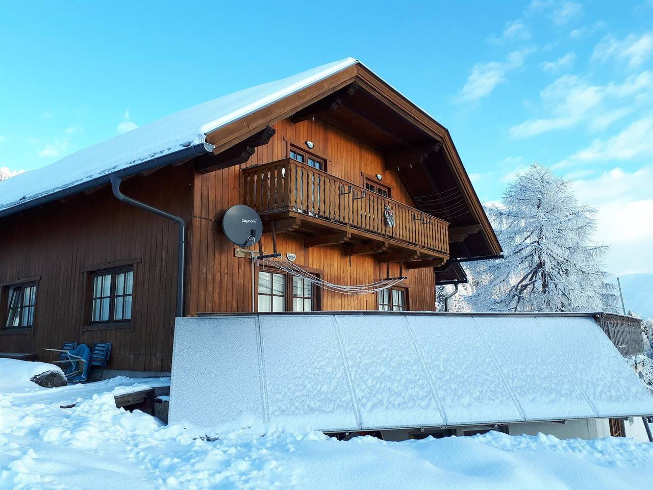 Ganze Ferienwohnung, Almferienwohnung Drausport - Appartement/ Fewo "Schöne Aussicht" in Berg im Drautal, Oberkärnten