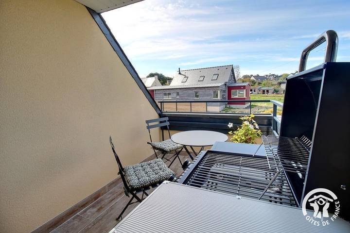 Gîte pour 2 personnes, avec Terrasse à Trévou-Tréguignec - 2