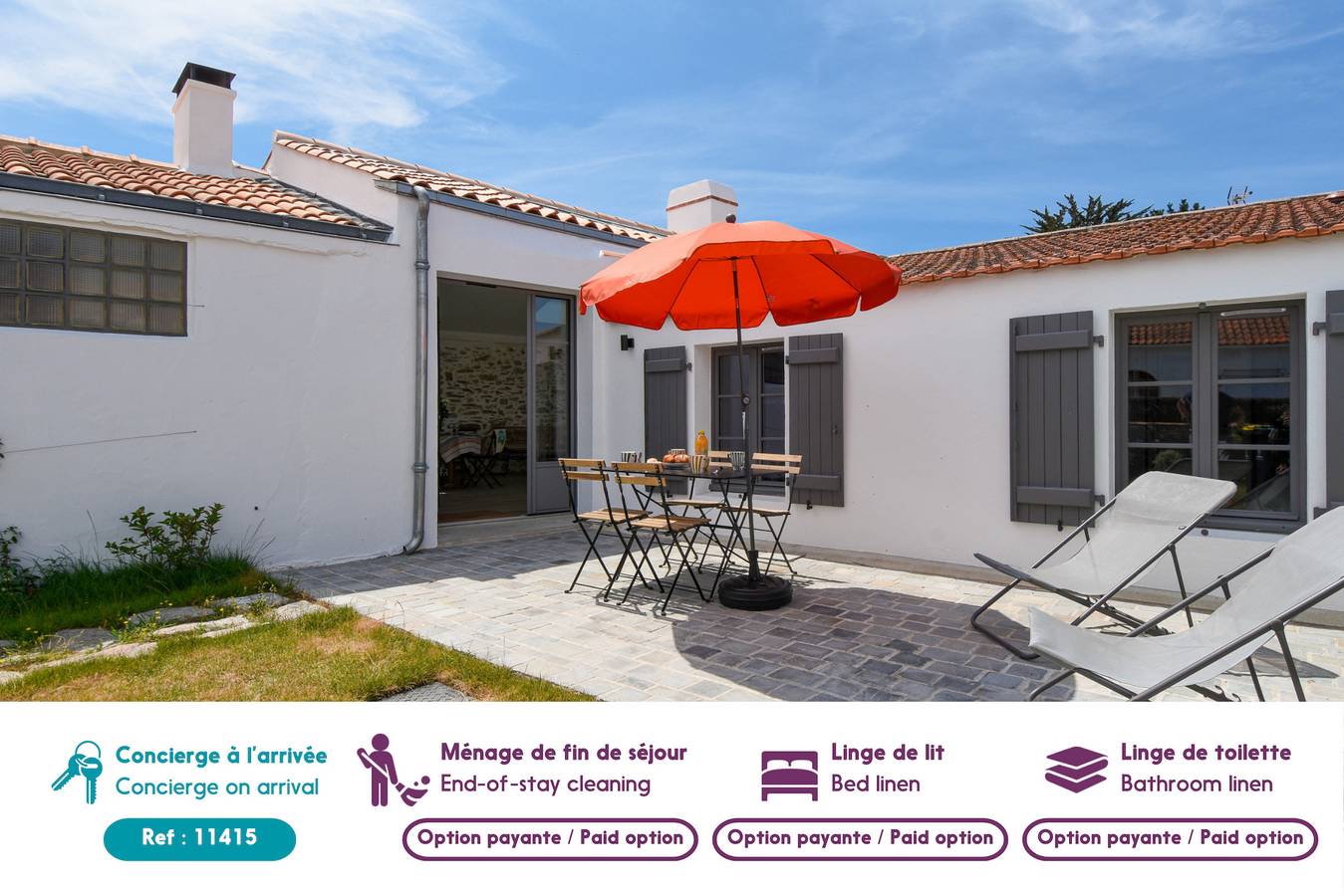 Marais salants et plages - 2 adultes - 2 enfants in Noirmoutier-en-l'Île, Noirmoutier