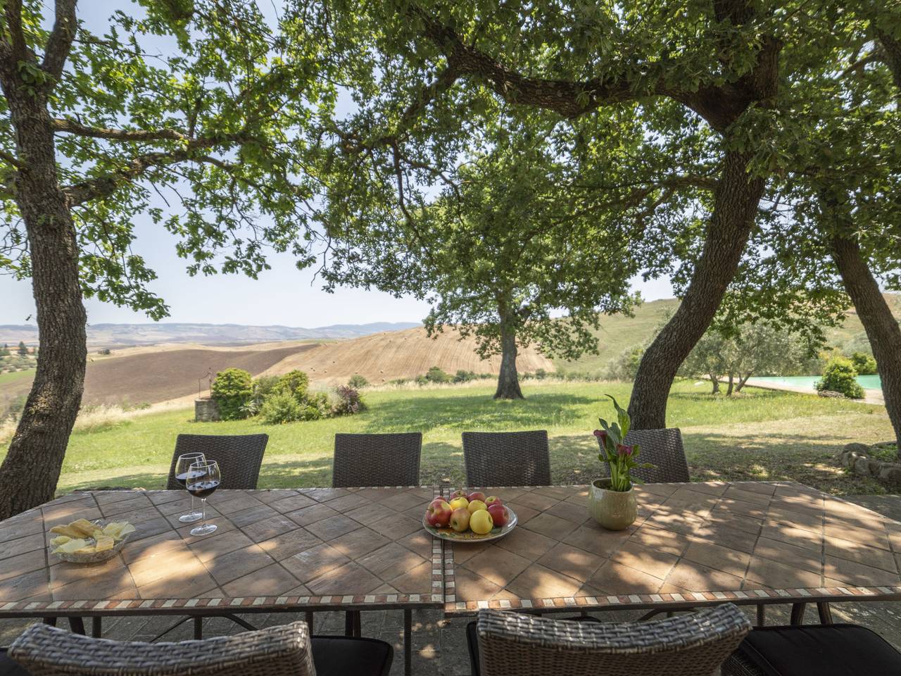 Casa Frati in Castiglione d'Orcia, Castiglione d'Orcia und Umgebung