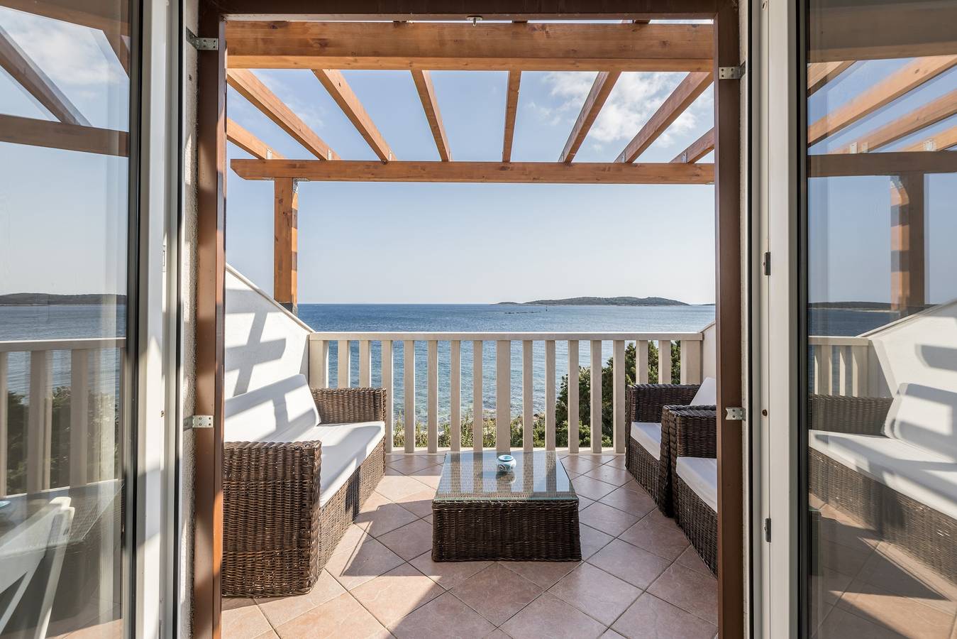 Ganze Wohnung, 1-Zimmer-Ferienwohnung am Strand Milna, Vis A-8946-a in Rukavac, Vis