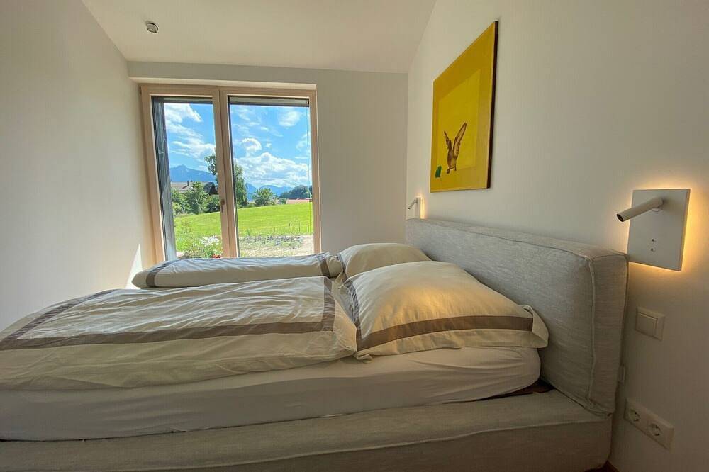 Ferienhaus mit Bergpanoramablick mit 1 Schlafzimmer in Samerberg, Bayerische Alpen