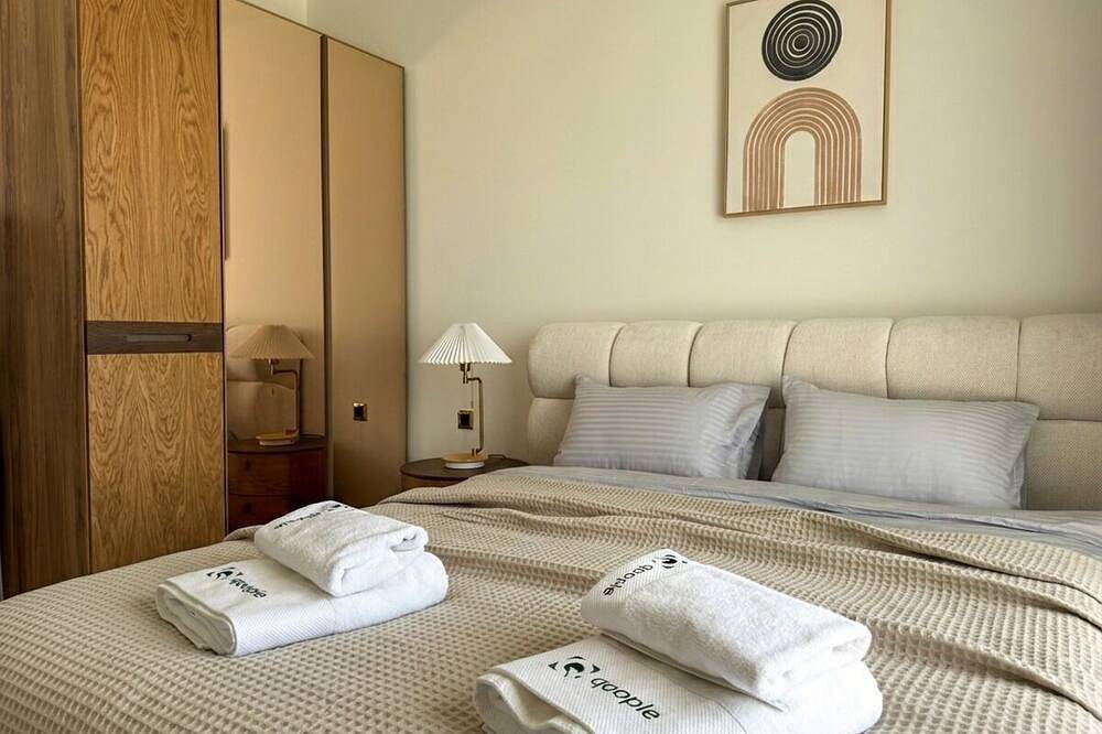 Entire apartment, Qoople Excellence - Cozy 1-bedroom apartment with the sea view in Alanya, Antalya Province