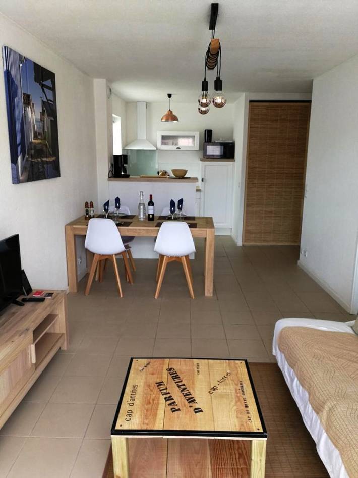 Gîte pour 4 personnes, avec balcon et vue dans Plage De La Jetee Andernos Les Bains - 2