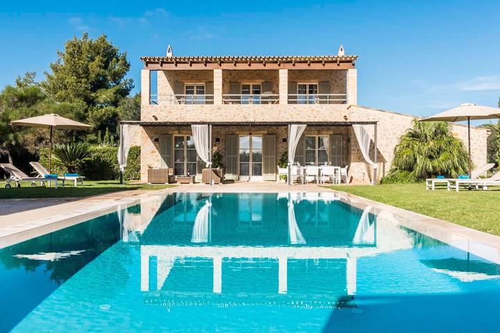 Luxus-Finca für 8 Personen, mit Garten in Capdepera
