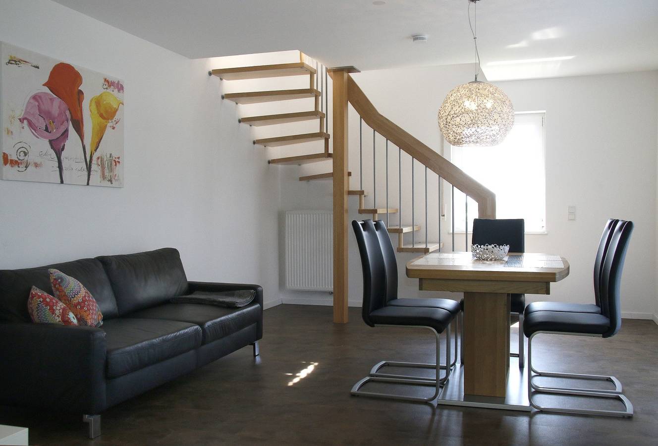 Ganze Wohnung, Ferienwohnung '4, 85qm' mit Gemeinschaftspool, privater Terrasse und Wi-Fi in Wasserburg (Bodensee), Bayerisch Schwaben