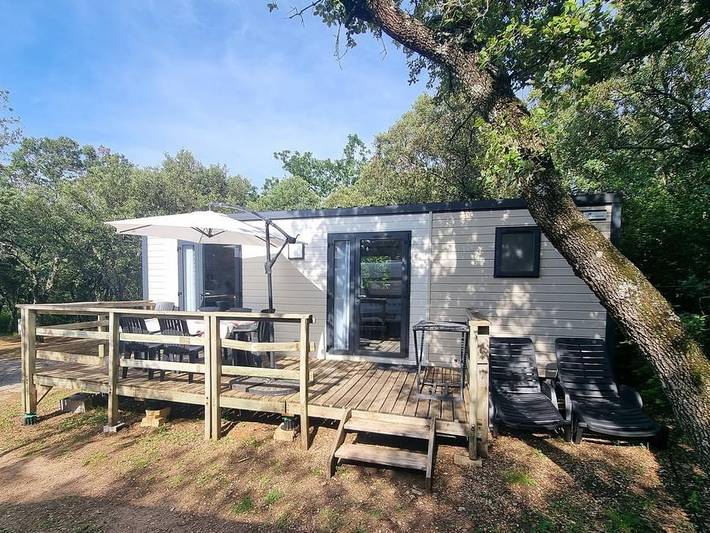 Mobil home pour 4 personnes, avec bassin pour enfant à Junas - 2