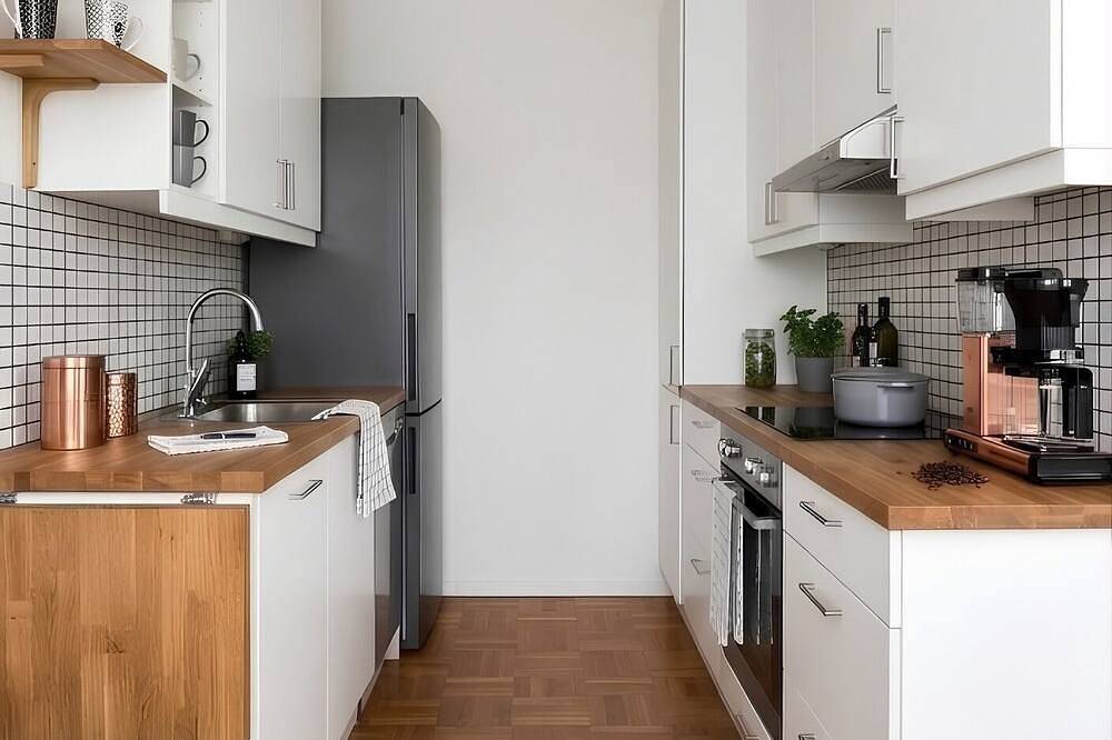 Ganze Wohnung, Cozy Scandinavian Apartment • Free Parking • Near Elmia • Garden View in Huskvarna, Jönköping