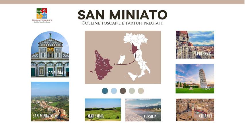 Villa Zara in San Miniato, Pisa e dintorni