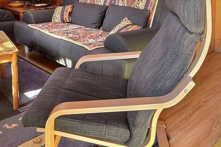 Ganze Wohnung, Komfortable Wohnung für 2 bis 4 Personen, Wohnzimmer mit 1 Schlafsofa, Kochnische, 1 Doppelbettzimme in Grimentz, Anniviers
