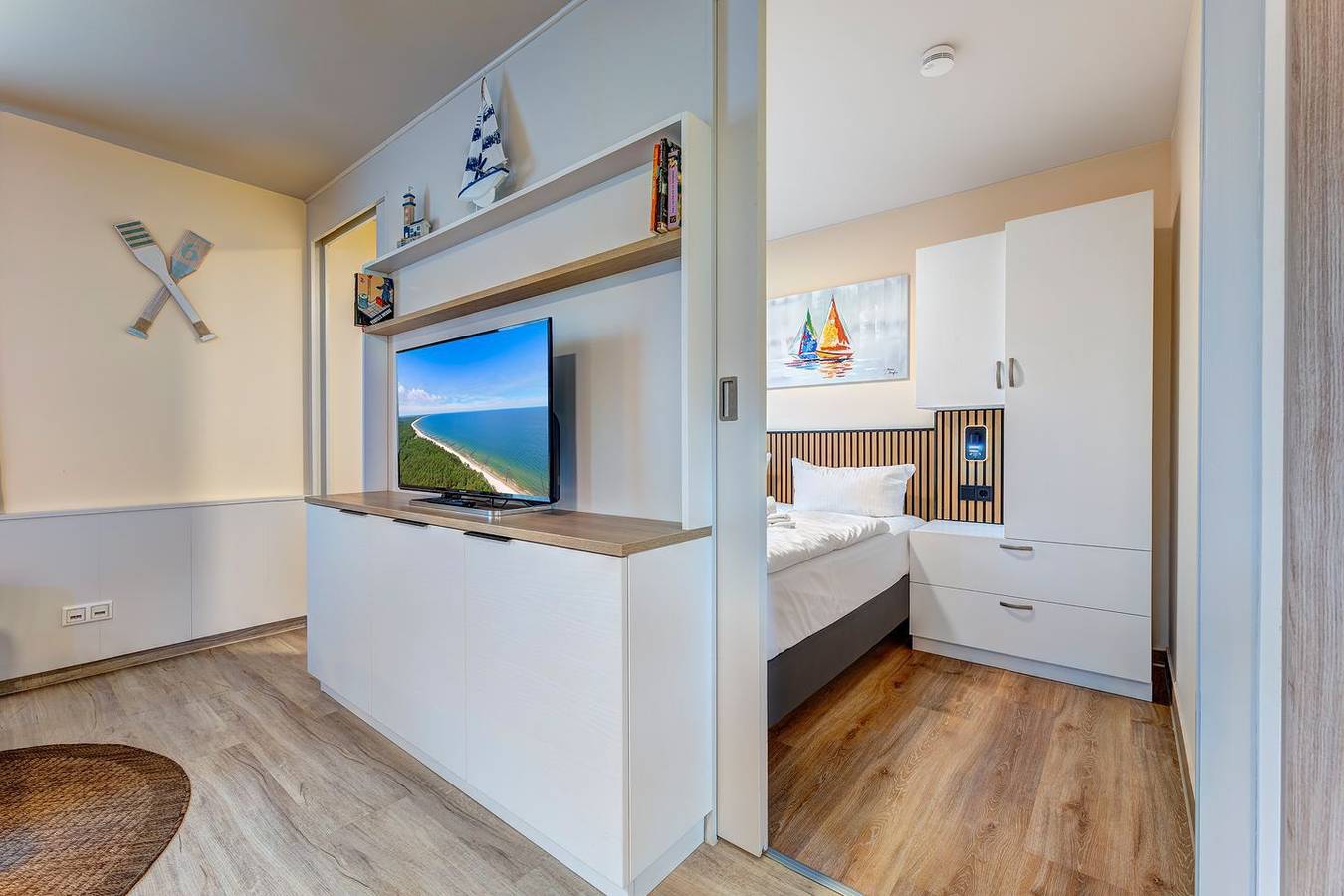Ganze Wohnung, Ferienwohnung direkt am Strand im Ostseebad Ückeritz auf der Insel Usedom. in Ückeritz, Bernsteinbäder