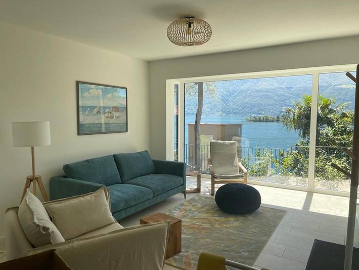 Chambre d’hôte pour 2 personnes, avec jardin ainsi que vue sur le lac et vue, animaux acceptés dans Tessin - 4