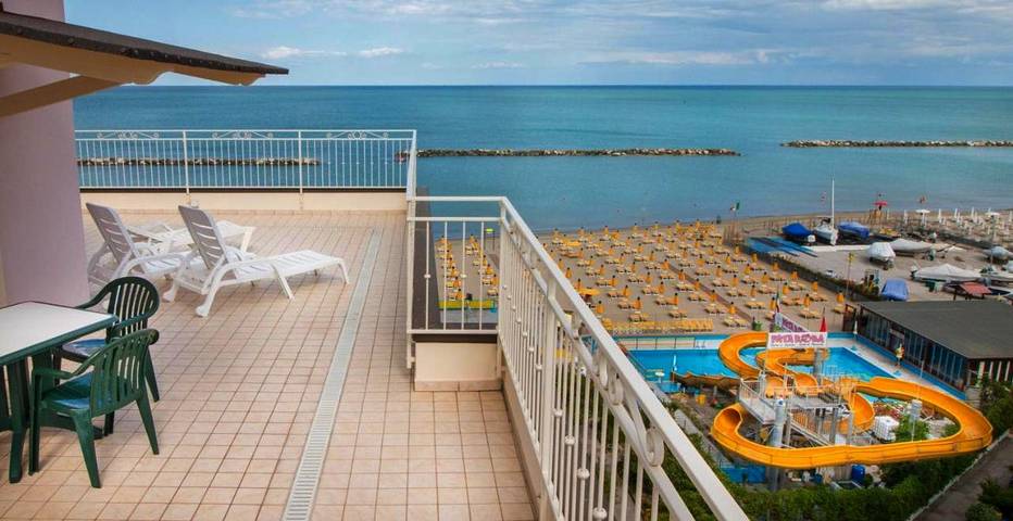 Appartamento per 3 persone, con Balcone e Terrazza nonché Panorama a Lido di Savio