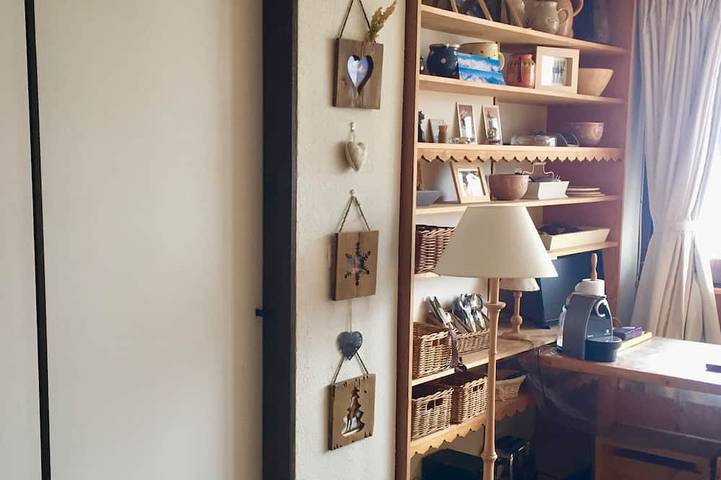 Ganze Wohnung, Charmante 2-Zimmer-Wohnung - Blick auf den Mont-Blanc - am Fuße der Pisten in Aime 2000 in Aime 2000, Aime-la-Plagne