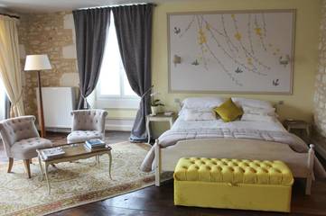 Chambre d’hôte pour 2 personnes, avec jardin et vue dans La Tour-Blanche-Cercles