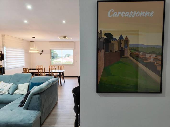 Appartement de vacances pour 10 personnes, avec balcon