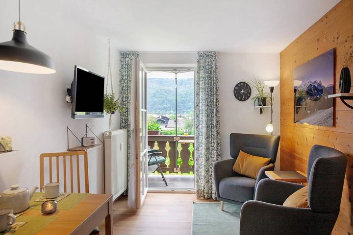 Ferienwohnung für 2 Personen, mit Balkon in Farchant - 4
