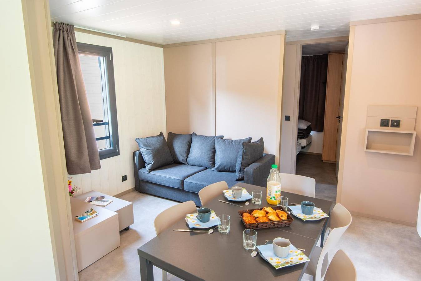 Chalet 4/6 pers. - Camping Les Berges du Bramont in Saint-Bauzile, Parc national des Cévennes