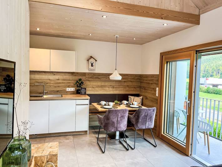 Ferienwohnung für 4 Personen, mit Garten und Balkon in Hofstetten - 2