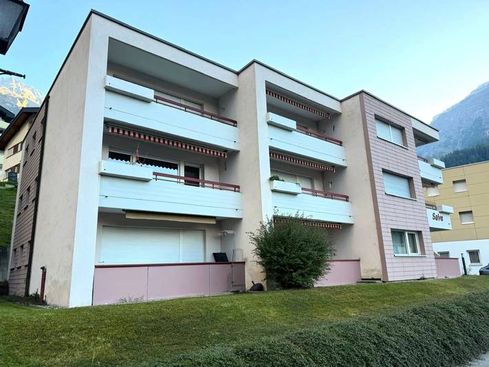 Gîte pour 5 personnes, avec balcon à Loèche-les-Bains