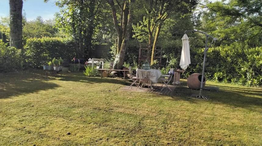 Maison de vacances pour 4 personnes, avec bassin pour enfant ainsi que jardin et vue