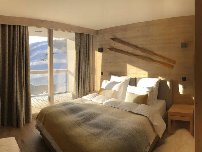 Ganze Wohnung, Courchevel 1550 - Ruhiges Apartment für 6, Südostbalkon in Saint-Bon-Tarentaise, Vanoise-Massiv