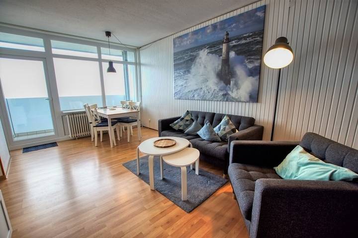 Ferienpark für 3 Personen, mit Balkon und Ausblick sowie Seeblick