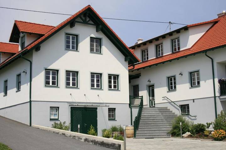 Ferienwohnung für 4 Personen, mit Garten und Ausblick