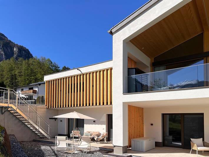 Ferienwohnung für 4 Personen, mit Garten und Ausblick in Vandans - 3