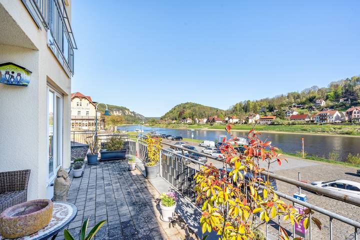 Vakantiewoning voor 4 personen, met Balkon in Saksisch Zwitserland