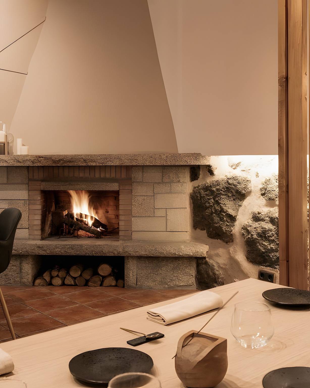 Chambre Double Deluxe Aguamarina avec vue sur la montagne et balcon privé in Muíños, Orense Région
