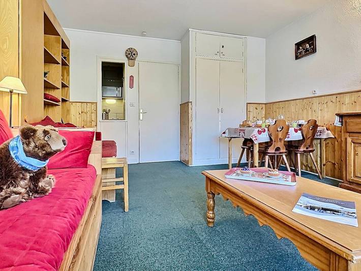 Ganzes Studio, Studio für 4 in Tignes direkt an der Piste und nahe Geschäften in Tignes, Vanoise-Massiv