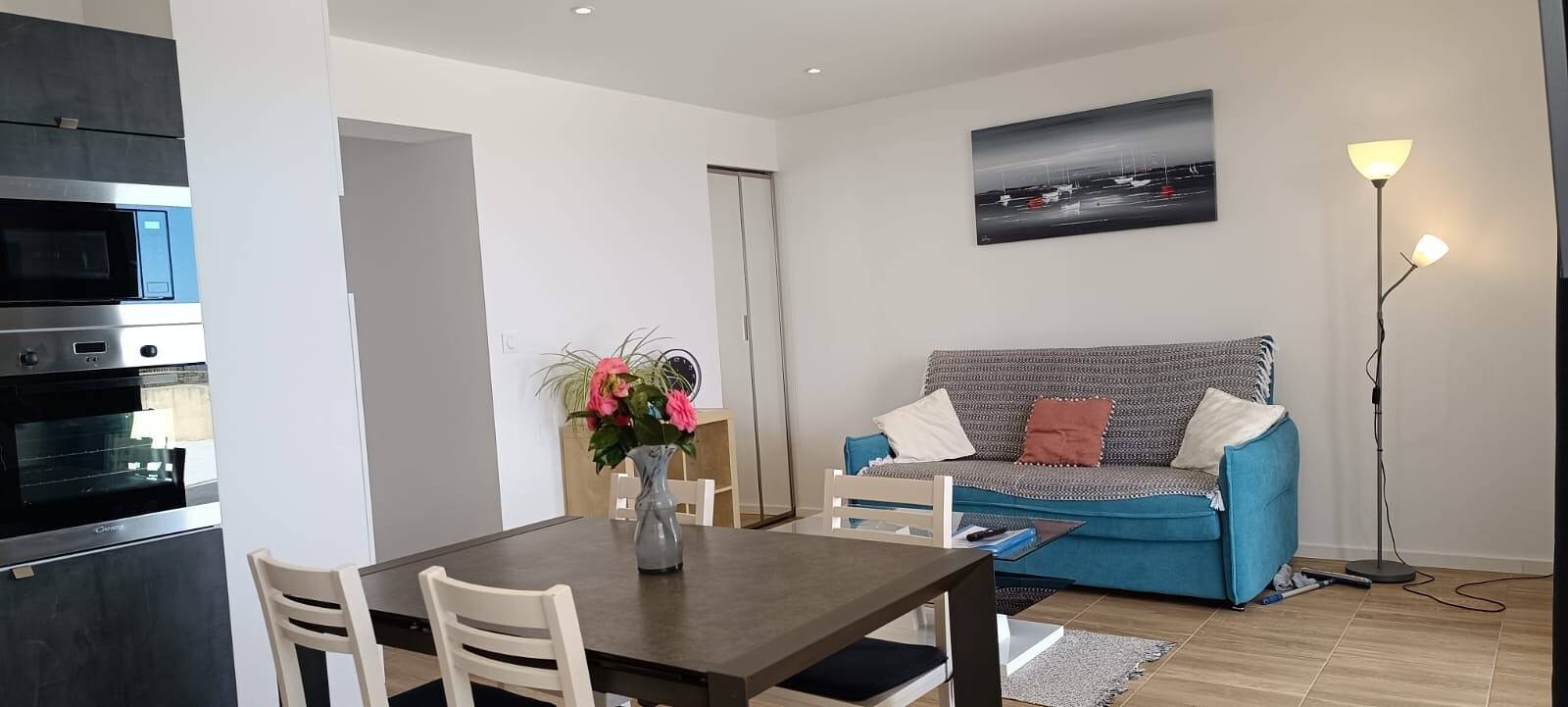 Appartement entier, Appartement Au Point De Vue 'Gîte Île Grande' avec vue mer, terrasse privée et Wi-Fi in Perros-Guirec, Côte de Granit Rose