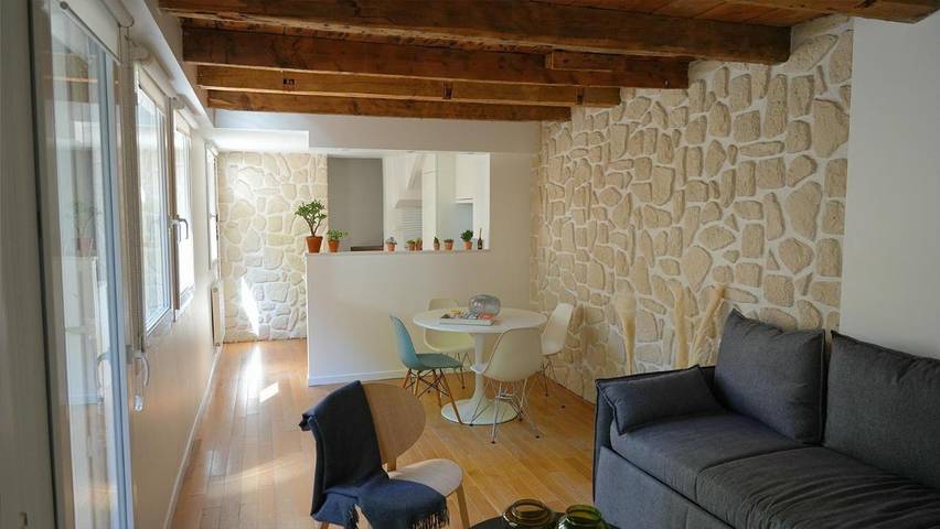 Gîte pour 5 personnes, avec terrasse, animaux acceptés dans Office De Tourisme De Nancy