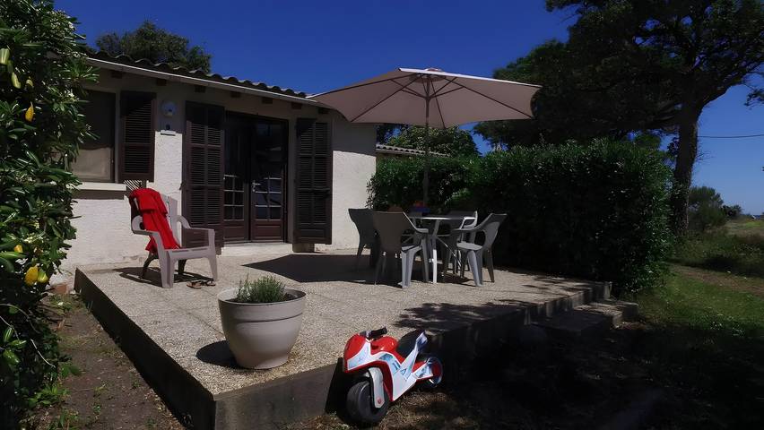 Vakantiewoning voor 4 personen, met tuin op Corsica