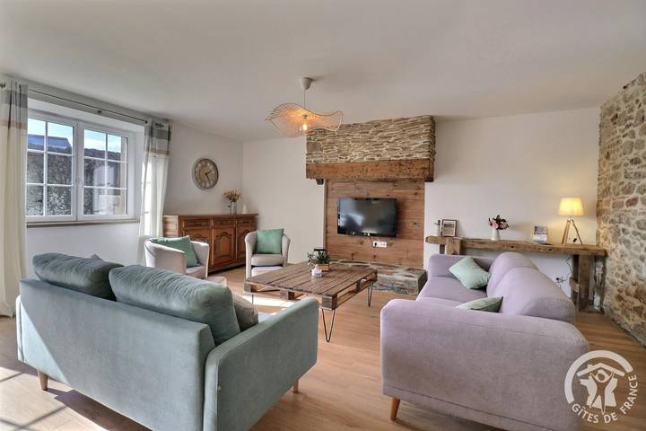 Gîte pour 8 personnes, avec jardin et vue à Saint-Méloir-des-Ondes - 3