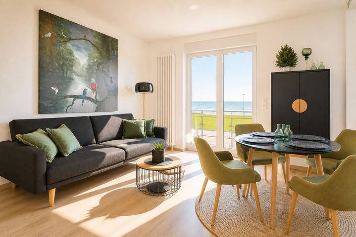 Ferienwohnung für 2 Personen, mit Balkon in Norderney Weststrand - 2