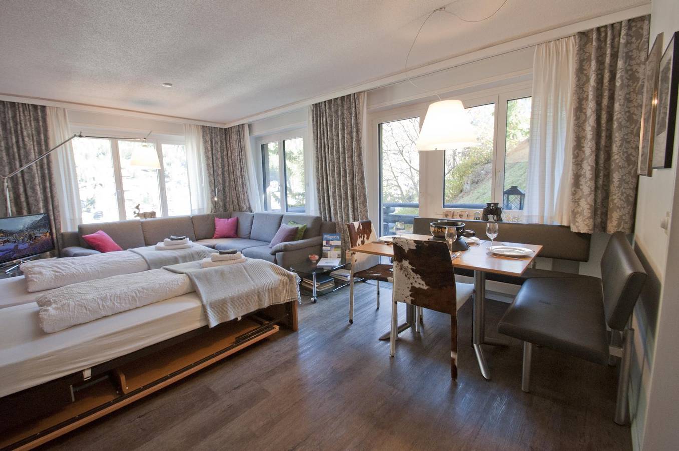 Ganze Wohnung, Haus Bodmen C, Apartment Edelweiss in Zermatt, Walliser Alpen