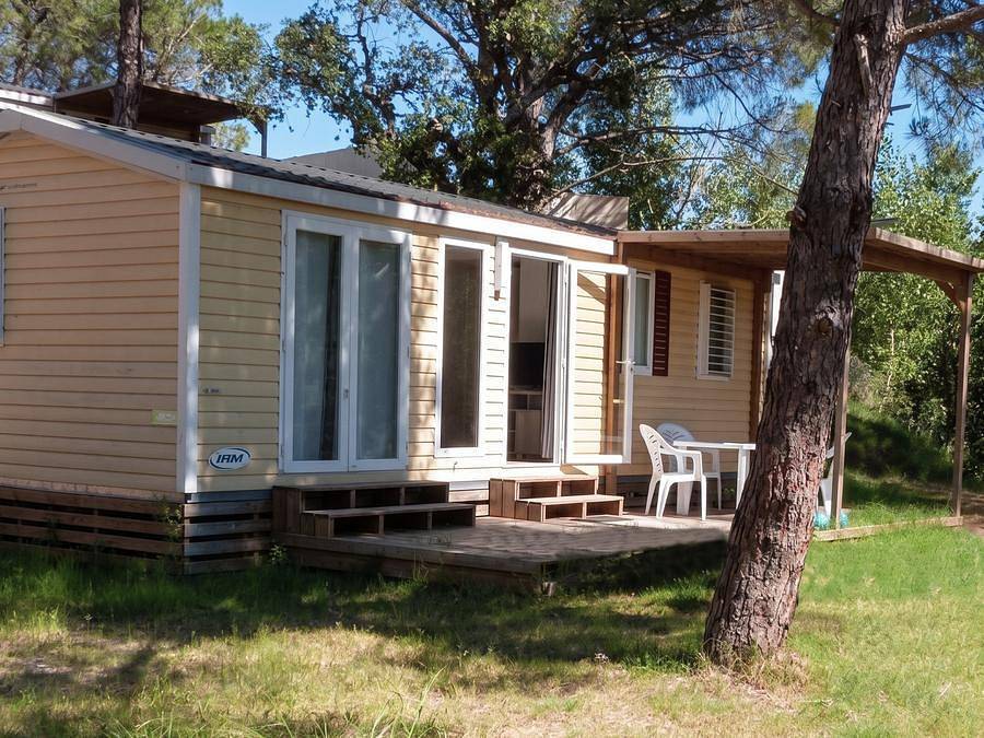 Camping Tikayan Les Cigales - Mobilhome 6 personnes - Arizona Standard - 3 chambres - Tv - Clim in Le Muy, Côte méditerranéenne (France)