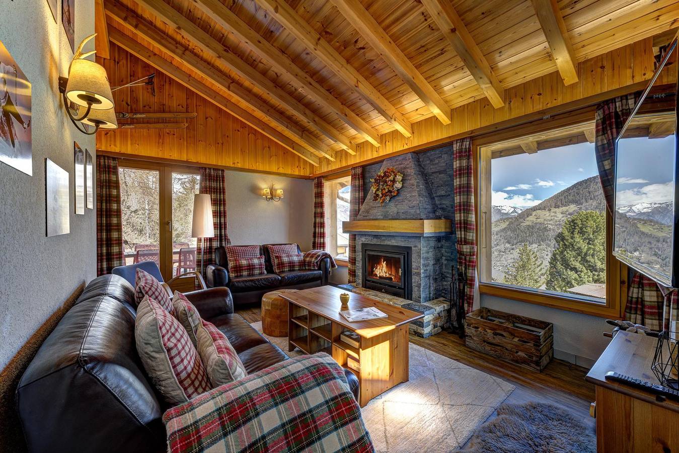 Chalet Chalet Khione in La Tzoumaz, Riddes