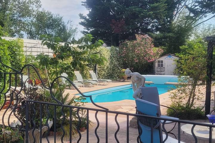 Maison de vacances pour 8 personnes, avec Terrasse et Jardin