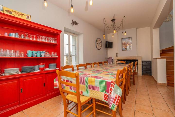 Maison de vacances pour 14 personnes, avec terrasse
