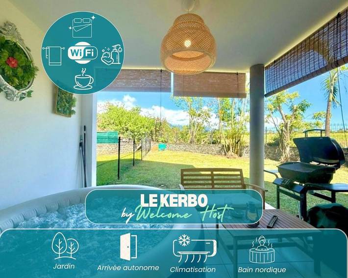 Appartement de vacances pour 4 personnes, avec terrasse ainsi que jardin et jacuzzi