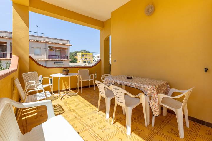 Appartement entier, Appartement 'Villa Preside Vue Mer' avec vue sur la mer, Wi-Fi et climatisation in Lido di Noto, Région de Noto