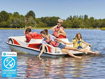 Tente pour 2 personnes, avec sauna en Bretagne